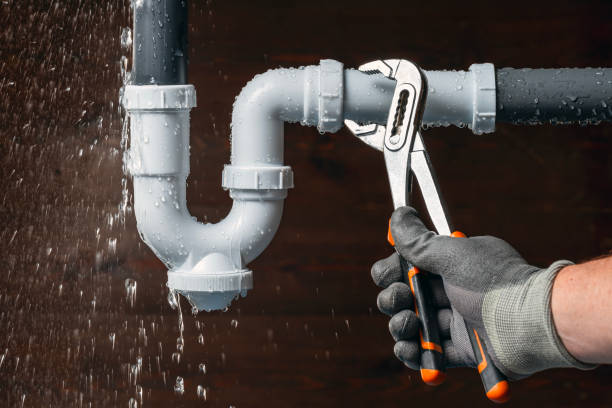 Professional Plumbing technician working in Glenville, CT